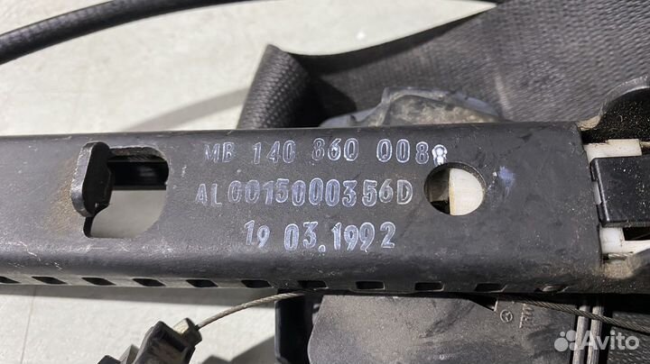 Ремни безопасности комплект Mercedes Benz W140