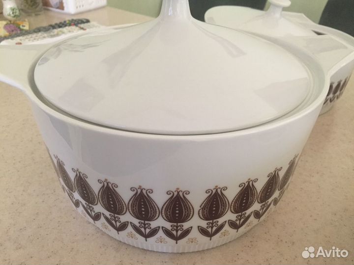 Сервиз столовый неполный Colditz GDR 1963 г