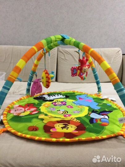 Развивающий коврик WinFun Джунгли