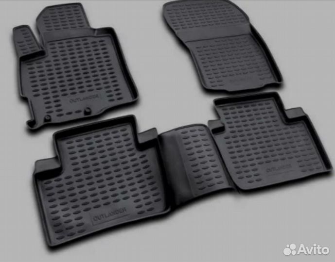 Автомобильные коврики резиновые