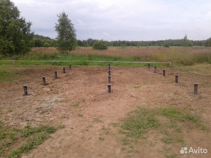 Винтовые сваи / Фундамент под ключ