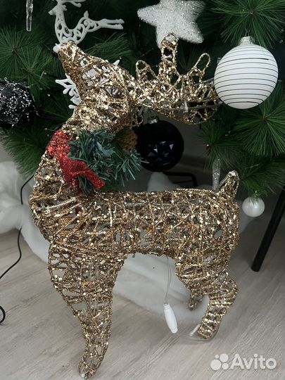 Фигура оленя светодиодная
