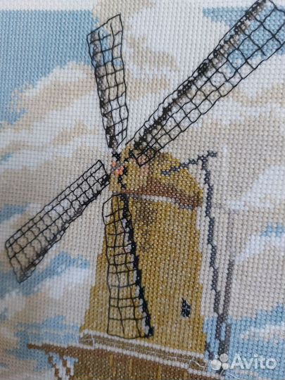Картина вышитая крестом