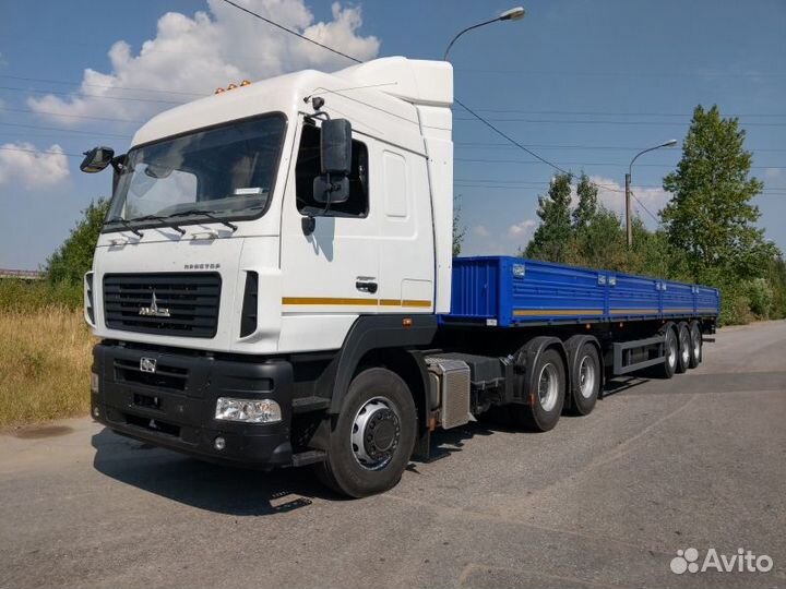 Полуприцеп бортовой МАЗ 975800-2010, 2023