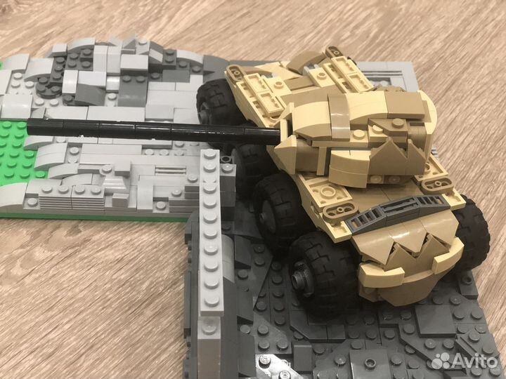 Лего французкий танк самоделка