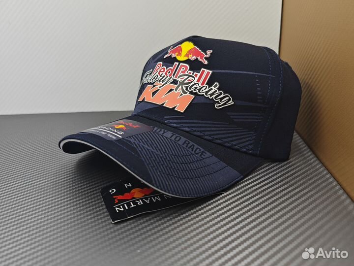 Кепка бейсболка puma Red Bull KTM синяя