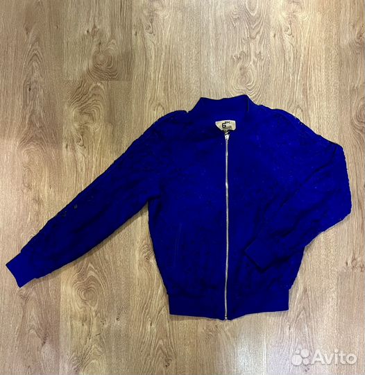 Бомбер кружевной