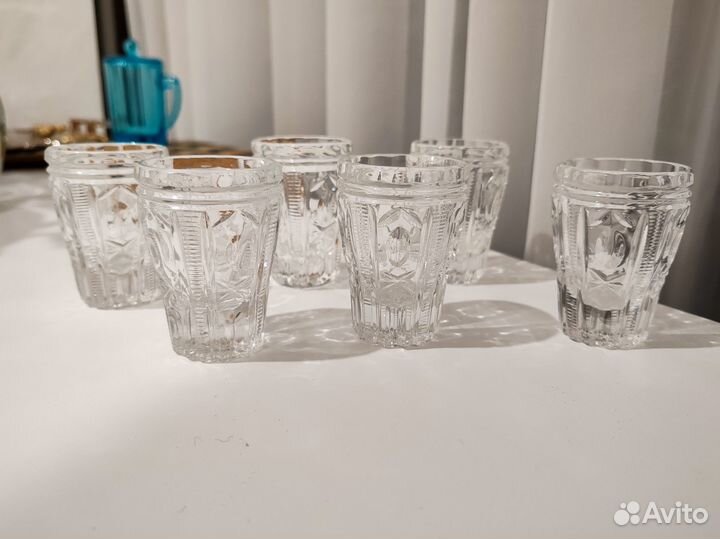 Хрустальные рюмки СССР