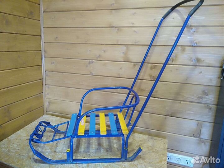 Детские зимние санки