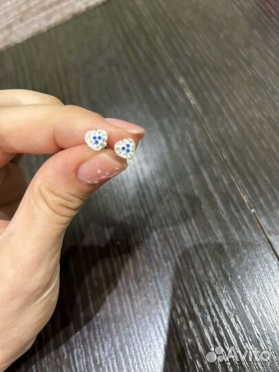 Серебряные серьги