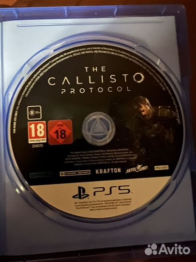 The callisto protocol ps5 диск