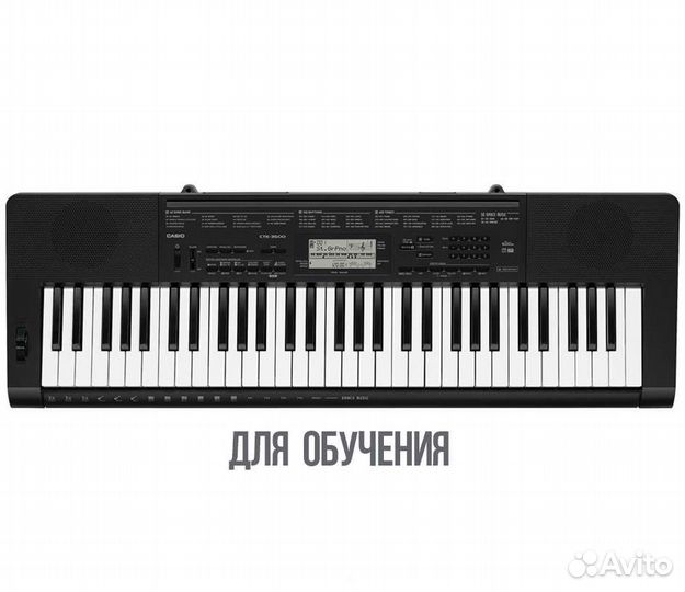 Синтезатор casio ctk 3500