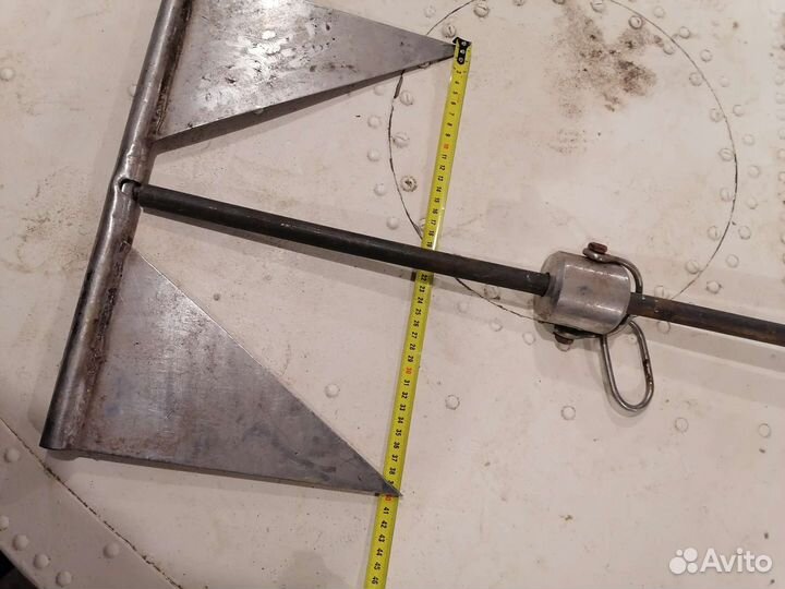 Якорь - незацепляйка Денфорта нержавейка 4.5 кг