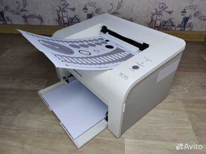Принтер лазерный Samsung ML-1615 (2) пробег 8661