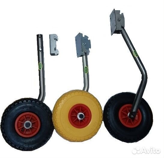 Транцевые шасси (колеса) откидные 