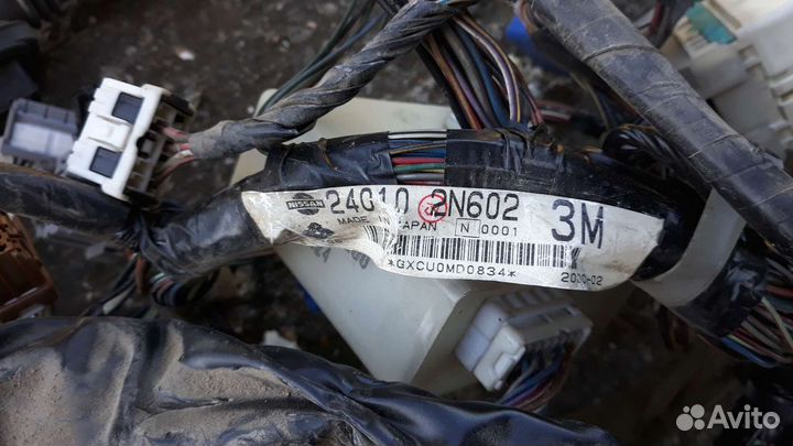 Проводка панели nissan pulsar fn15