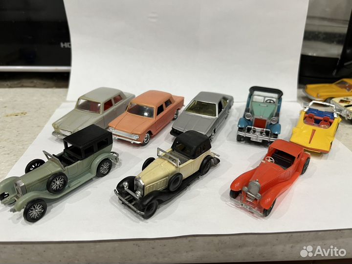 Модели машин, Ремейки СССР 1:43, 1:50