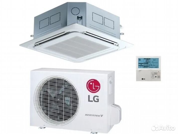 Кассетный кондиционер Lg CT18R.NQ0/UU18WR.U20
