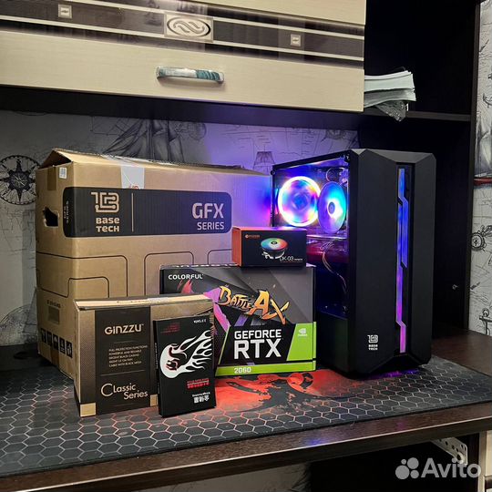 Игровой компьютер RTX 2060 Ryzen 5 1600