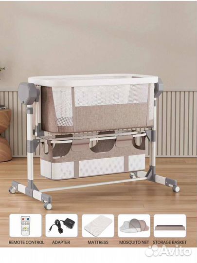 Детская люлька колыбель электрическая