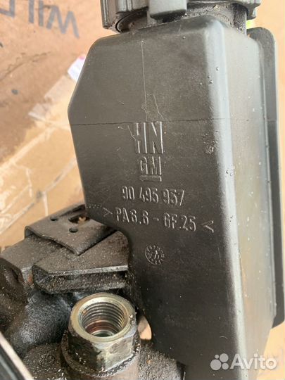 Насос гидроусилителя руля гур opel vectra b