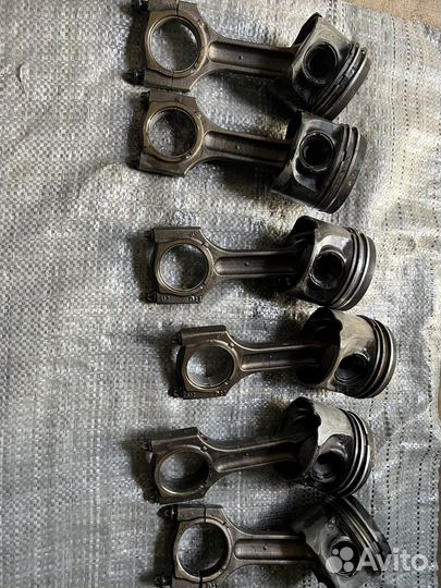 Поршень BMW 286 л.с. м57 D5 6штук