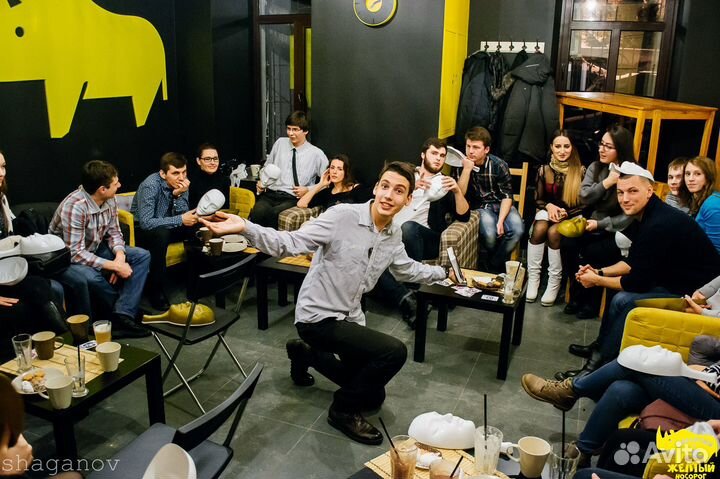 Ведущий игры Мафия, поиграть в Мафию