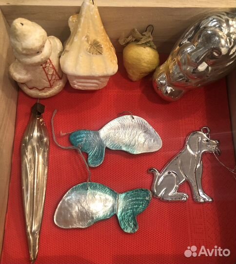 Елочные игрушки СССР