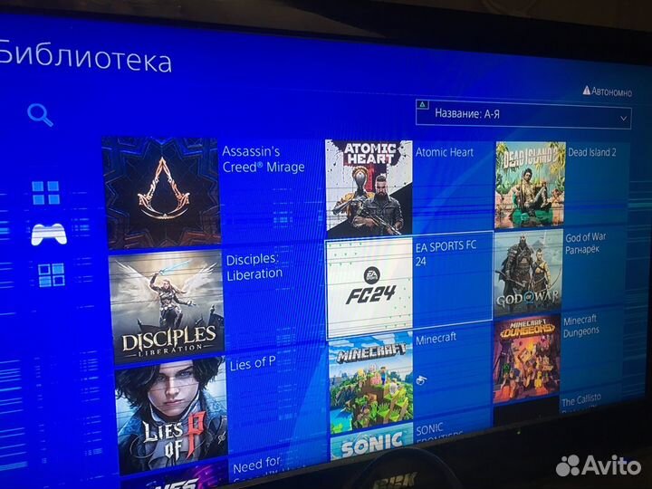 Прошитая PS4 500GB 14Игр v9.00 HEN CUH-1008A 3C