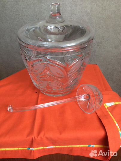 Крюшонница хрусталь