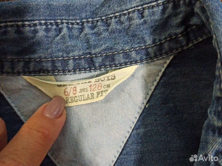 Джинсовая рубашка