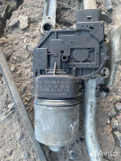 Моторчик дворников ауди а4 б6