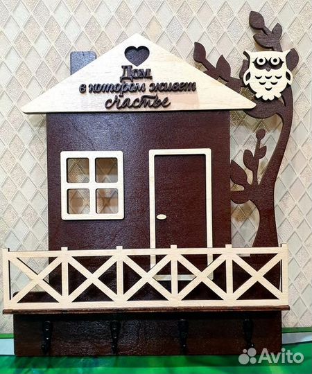 Изделия из фанеры, лазерная резка и гравировка