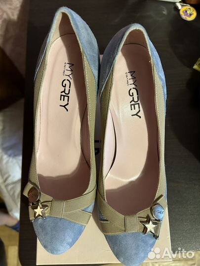 Туфли женские новые. my grey 39