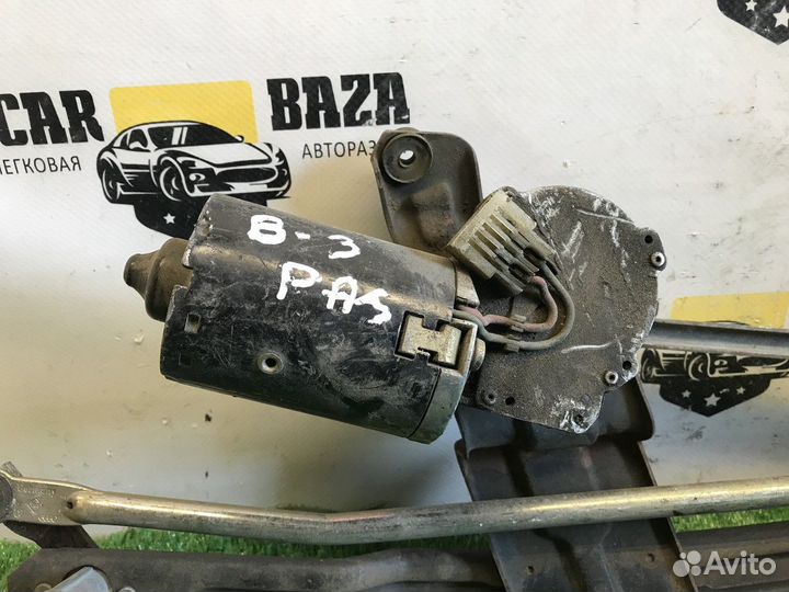 Трапеция стеклоочистителей с моторчиком