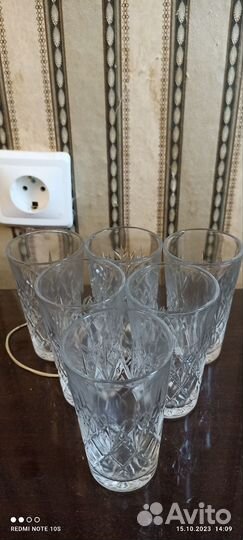 Хрустальные рюмки СССР