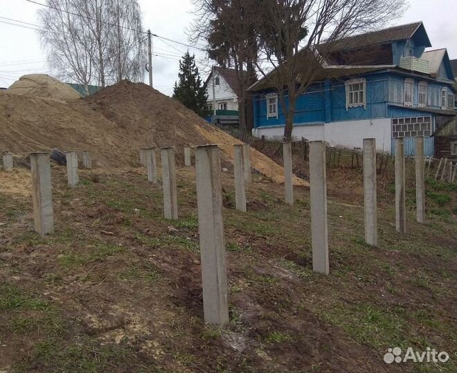 Железобетонные, Забивные жб сваи от производителя