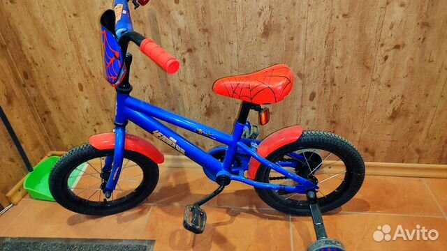 Велосипед детский spider man (человек паук)