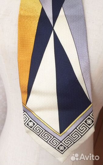 Галстук Versace шёлк винтаж