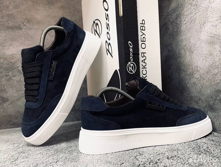 Кеды baldinini синие 39-43