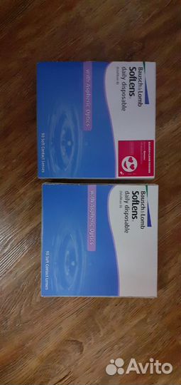 Линзы контактные