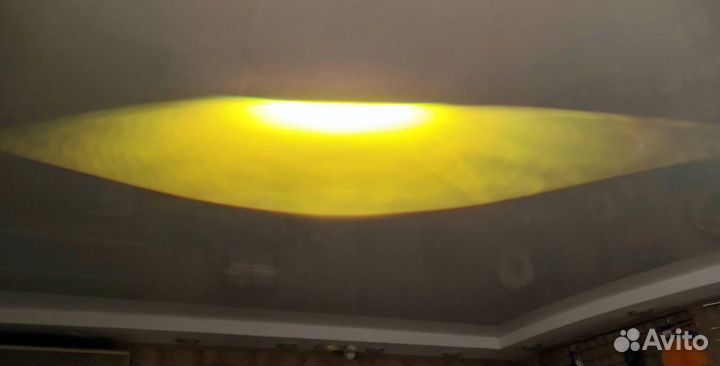 Птф J-07, белый, желтый би-линзы Газель