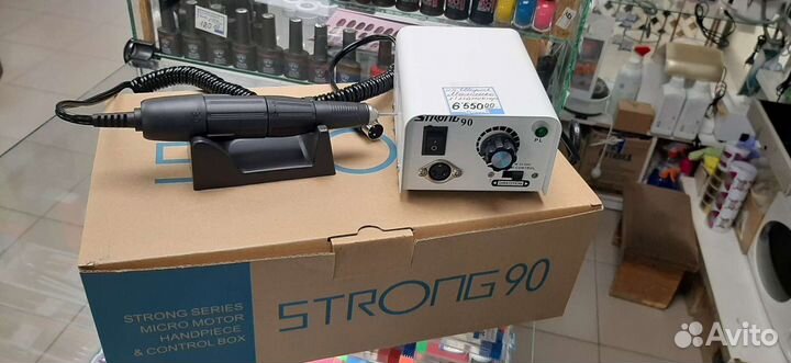 Машинка для маникюра и педикюра Strong 90