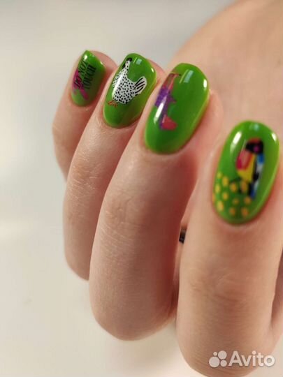Маникюр гель-лак