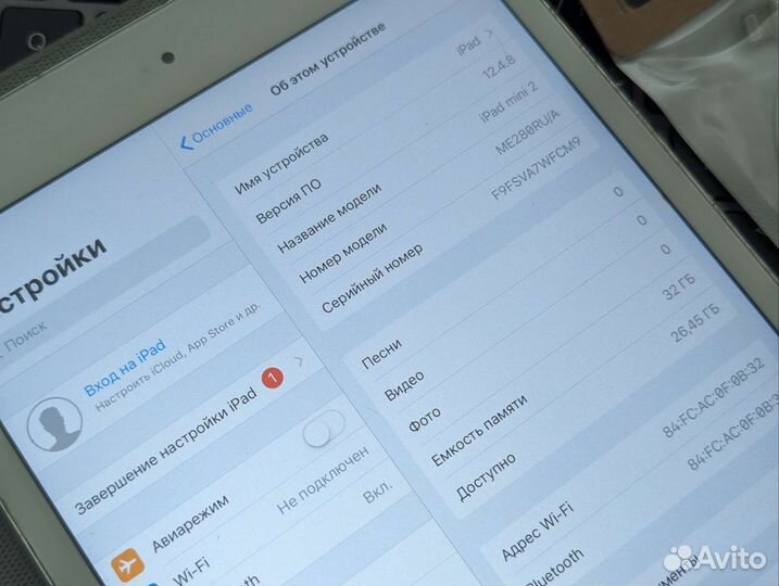 Планшет iPad mini 2