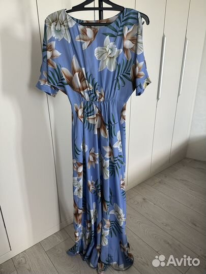 Длинное летнее платье