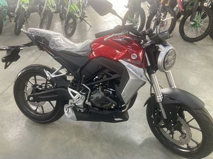 Мотоцикл кроссовый Motoland CB 250 красный