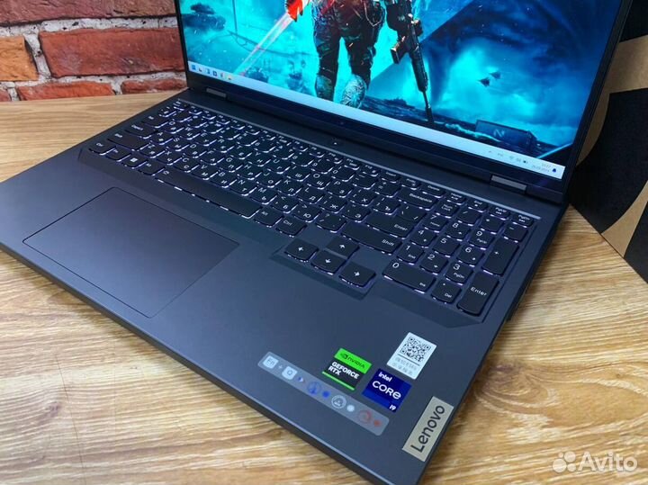 Ноутбук мощный Игровой Lenovo RTX4060 16 дюймов 2К