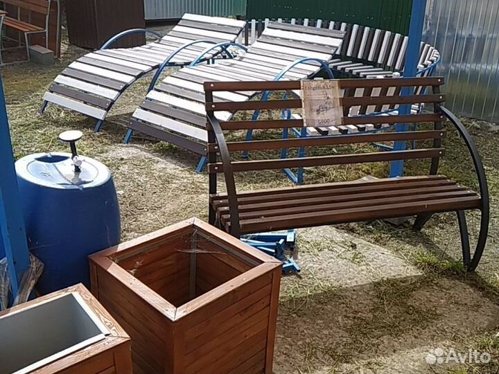 Лавка скамейка ограждения