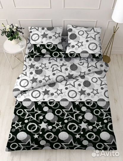 Белье постельное двуспальное новое